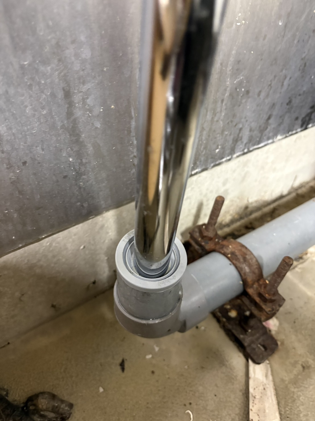 東京都文京区 防臭キャップ交換後の状態