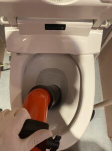 【施工事例】東京都文京区でトイレのつまり修理｜ローポンプ作業