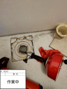 【施工事例】埼玉県川口市で浴室の排水つまり修理｜トーラー対応