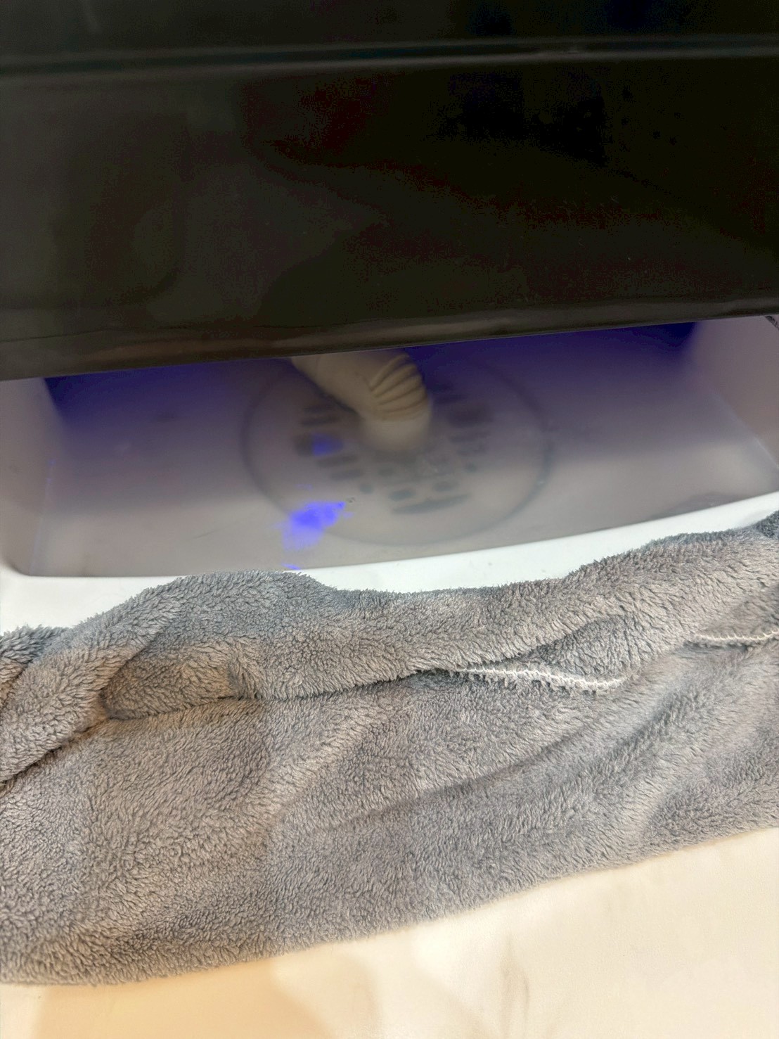 中野区 洗濯機つまり修理前の排水トラップの状態